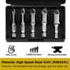 Damaged Screw Extractor Drill Bit Set 1/4 Inch Hex Shank Damaged Bolt Screw Stud Extractor Extractor