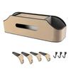 Car Tissue Tissue Car Seat Back Storage Drink Multifunctional Car Drink Rear Double Cup Car Interior Storage Tissue PU Leather Case, Box, Box, Holder,