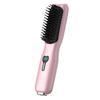 Portable Mini Ionic Hair Styler: Wireless Straightening & Curling Comb