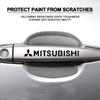 Autotür-Aufkleber Auto-Griff Kratzschutz-Schutzfolie Für Mitsubishi Outlander I200 Pajero Eclipse ASX Lancer Space Delica Ex