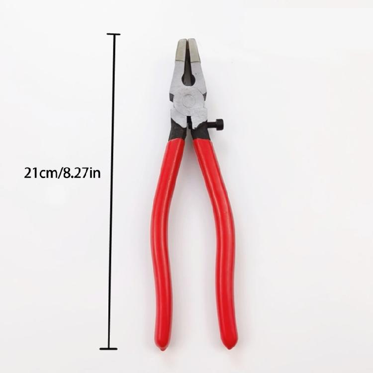 Heavy Duty Glass Running Pliers Breaker Pliers Oil Feed Glass Cutter Stained Glass Cutting Tool Home Improvement