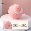 Interactive Cat Ball Toy USB Rechargeable Self Moving Ball Automatic Rotatable Smart Cat Ball Indoor Active Rolling Toys for Kitten Cats