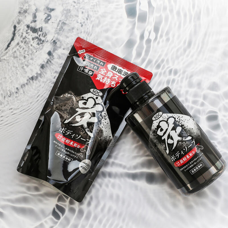 Charcoal Body Cleanser Refill (400ml) Bamboo Charcoal