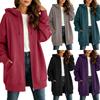 Damen lässiges lockeres Kapuzensweatshirt mit Licht für Herbst und Winter