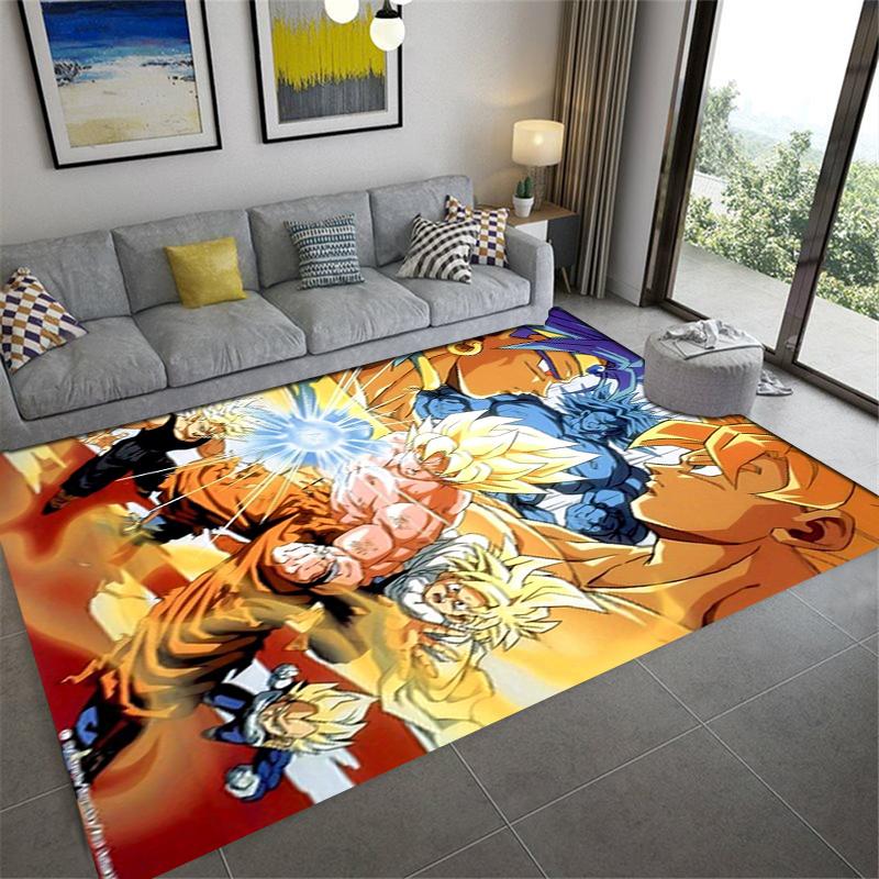 2025 New DRAGON BALL Carpet Rug for Living Room Bedroom Home Sofa Decoration,Kids play Non-slip Floor Mat31