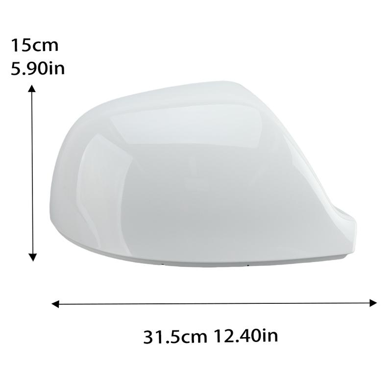 Side Rearview Mirror Cover Caps For VW T5 T6 TRANSPORTER VW Amarok 2010 2011- With Buckle Door Mirror Cover Cap Accessories