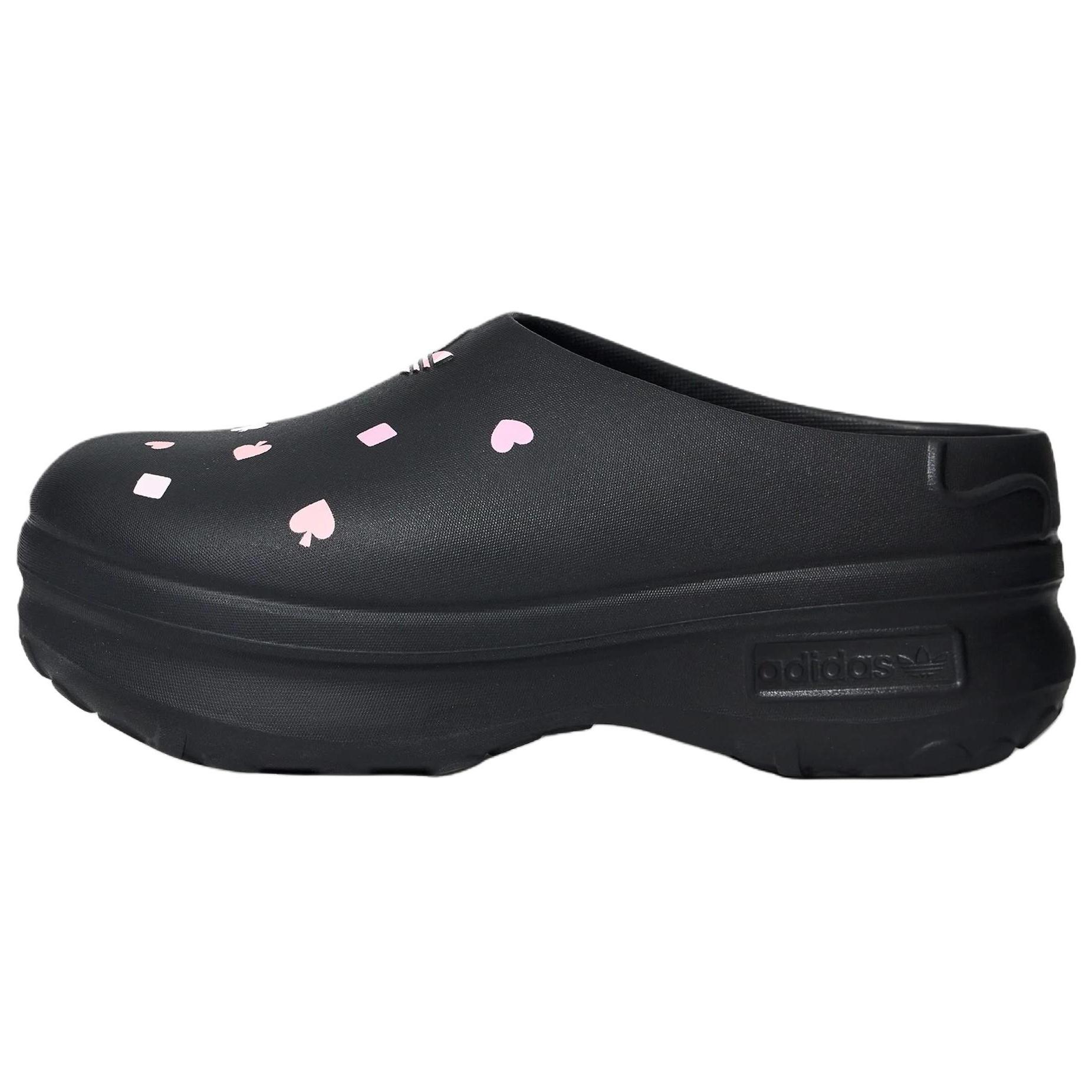 (WMNS) adidas x Disney Adifom Stan Smith Mules Black Light Pink Women s KH5901 EU 39⅓
