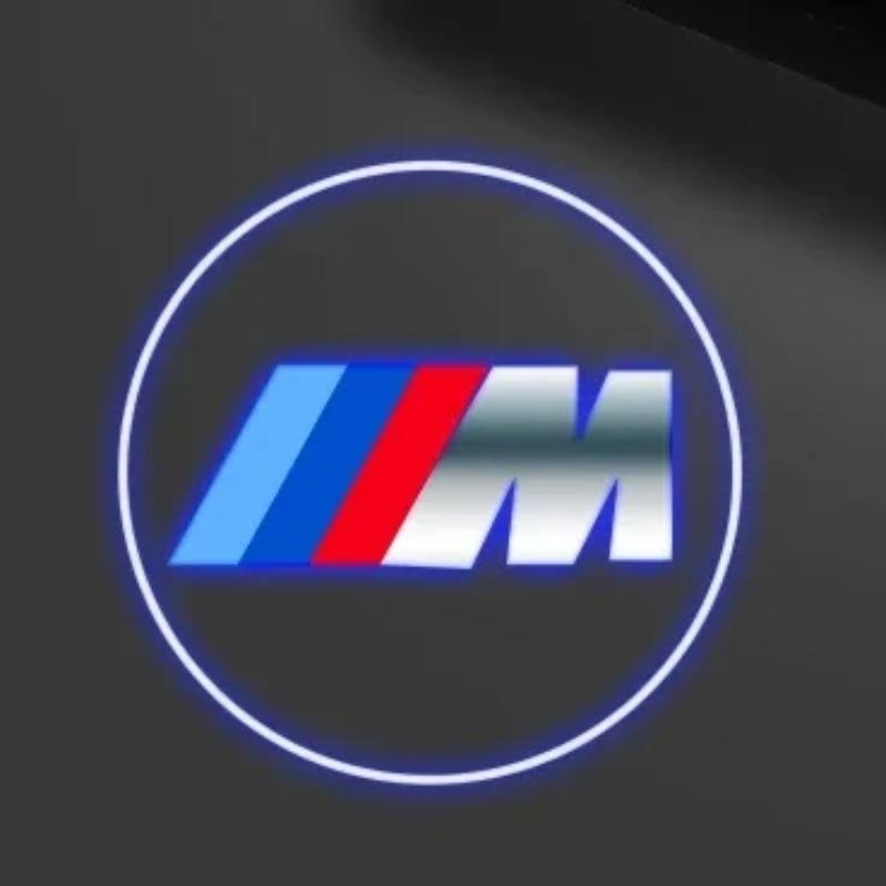 2pcs Car LED Door Projector Welcome Lamp Is Suitable For BMW 1 Series, 3 Series and 8 Series F40 G20 G21 X7 G07 Z4 G29 Lighting.