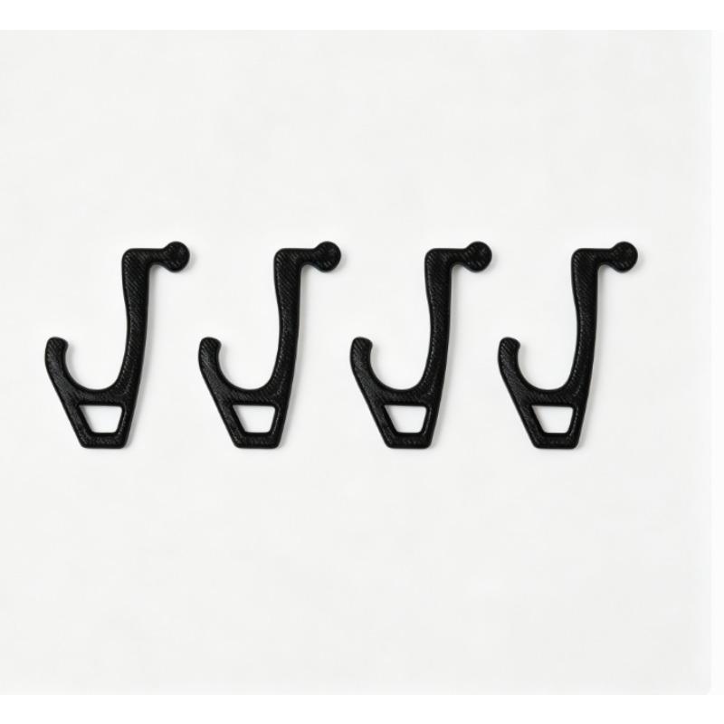4 Pack Awning Hooks For Thule Fiamma Omnistor Durable Plastic RV Camper Rail Clips For Lights Towels Lamps Pro