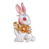 SKEDS Luxury Crystal Animal Rabbit Dog Brooches For Women Men Enamel Fashion Accessories Women's Men's Buckle Badges Brooch Pin