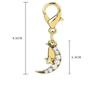 Exquisite Heart Letter Keychain For Women Bag Pendant Car Keyring Creative  Backpack Charm Decoration Accessories Gifts