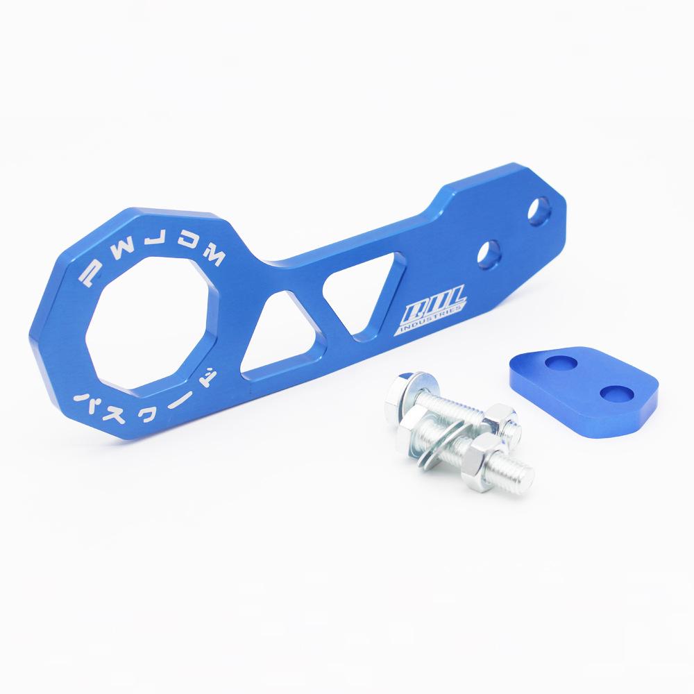 JDM Style Racing Rear Tow Hook Aluminum Alloy Rear Tow Hook for Honda Civic Fit Jazz Gk5