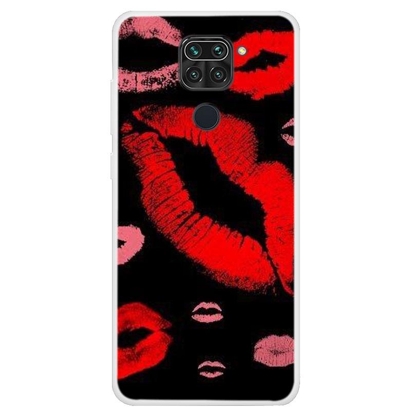 For Xiaomi Redmi Note 9 Case Red Mi Note 9 Bumper Silicone TPU Soft Phone Cover For Xiaomi Redmi Note9 Case Cartoon funda Shell