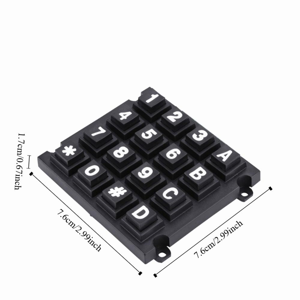 16 Keys External Big Keypad 4x4 Button Keyboard Module Keyboard Module  Electronic Projects