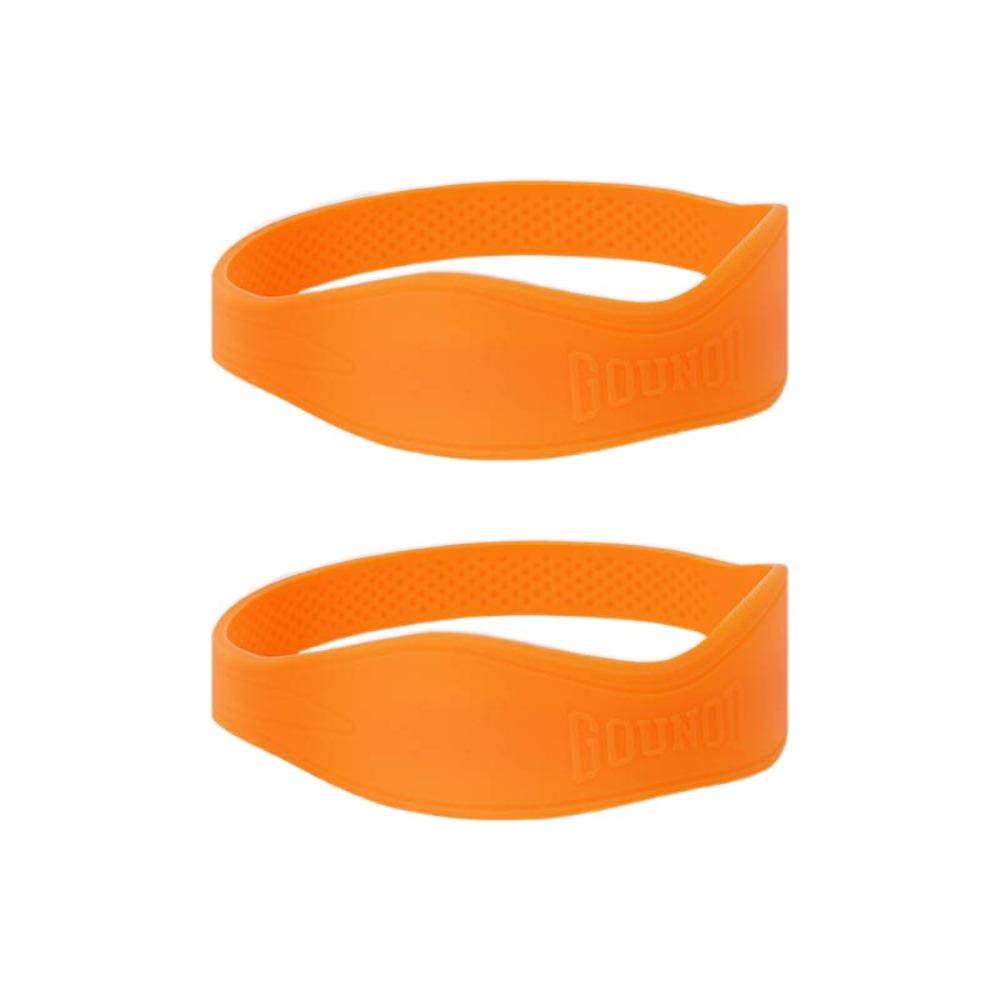 

1Pair Silicone Band Knee Support Brace Supportive Design Patellar Ring Patellar Strap Gym Workout оранжевый