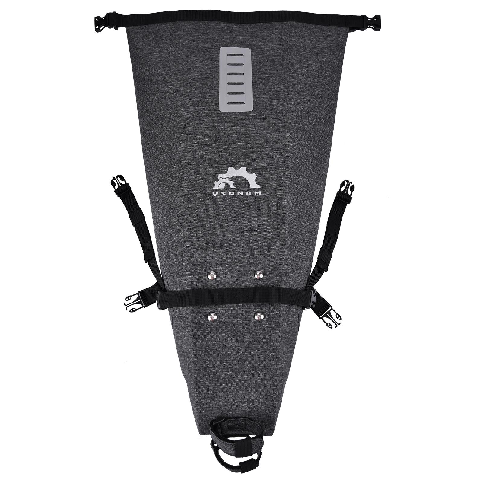 

Сумка для седла велосипеда 10 л Водонепроницаемая сумка для сиденья велосипеда Снаряжение для упаковки велосипеда с застежкой-рулоном Сумки для упаковки велосипедов для горных шоссейных велосипедов