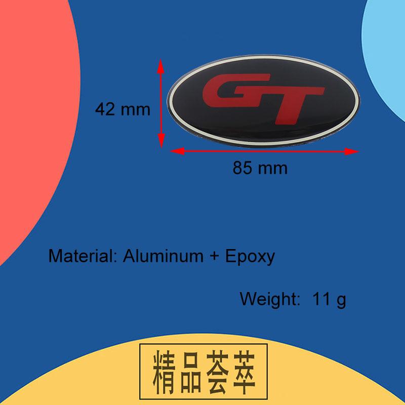Litere 3D Premium GT pentru K2 K3 K5 K7 K9 mașină Volan portbagaj Coadă Spate Decal Emblema Insignă Autocolant