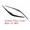 For Mazda CX5 CX-5 KF 2017 2018    ABS Front Headlight Lamp Eyelid Cover Strips Rear Light Eyebrow Trims Car Sticker