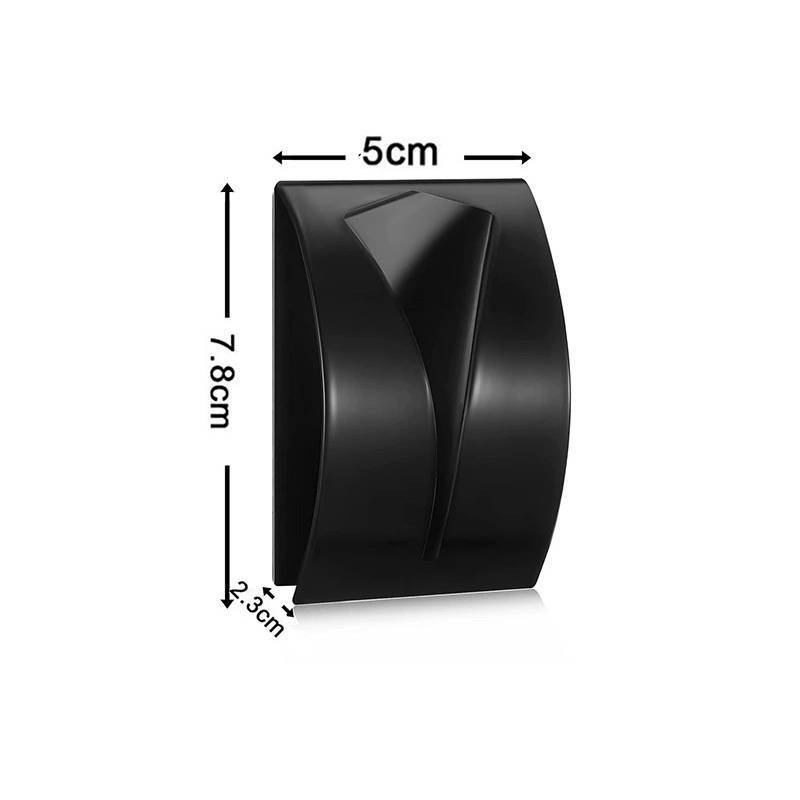Modern Stainless Steel Towel Hook With Adhesive Mount For Bathroom And Kitchen Storage