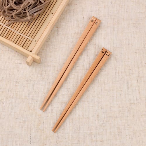 Yoshiki (YOSHIKI) Wooden Chopsticks for Kids, 16cm + 18cm, for Children, Practice Chopsticks, Ages 3-9, Toddlers, Elementary School Students, Nursery