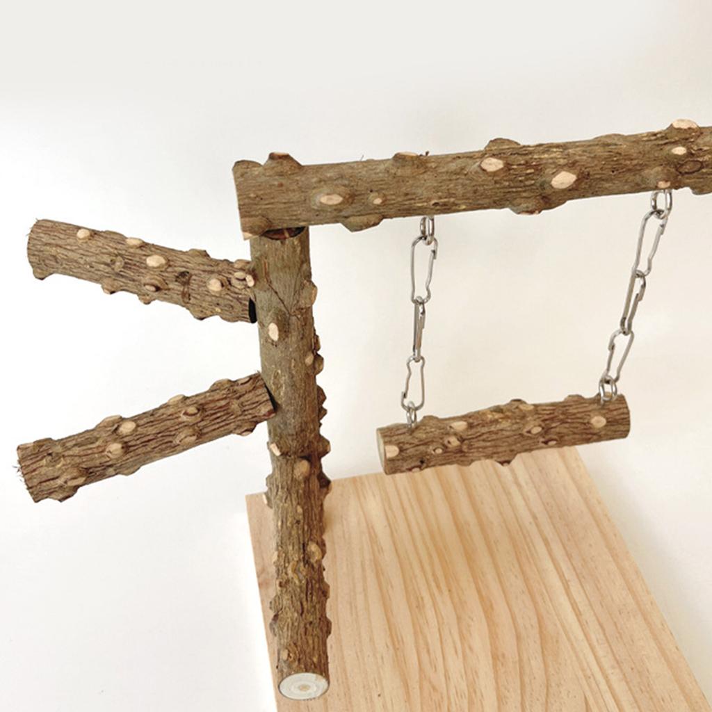 Bird Perch Ladder Molar Stand for Parrots Conure Supplies Budgies Grinding Scratchers for Small Medium Parrots Toy