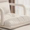 Simple Sofas Single Comfortable Lazy Sofa Nordic Modern Multifunctional Armchair Elegant Aesthetic Folding Furniture Living Room