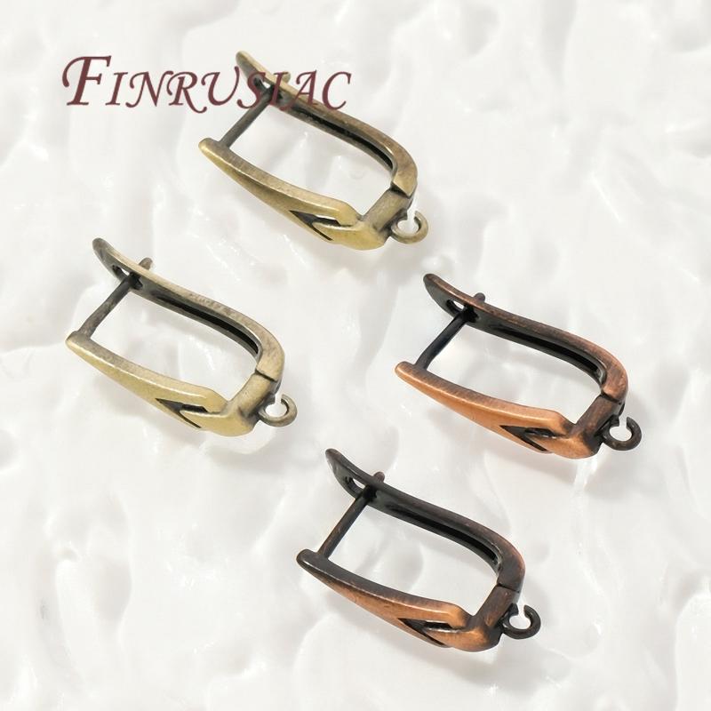 Accessories For Earrings NEW Antique Bronze Earrings Findings For DIY Woman Jewelry Earring Hooks Clasp Earring Fixtures
