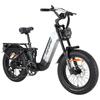 Electric Bicycle Cyrusher Kommoda 3.0 750W Motor 20" Fat Tire Fully Suspended E-Bike 48V 20AH Ydraulic Disc Brake Max Load 150Kg