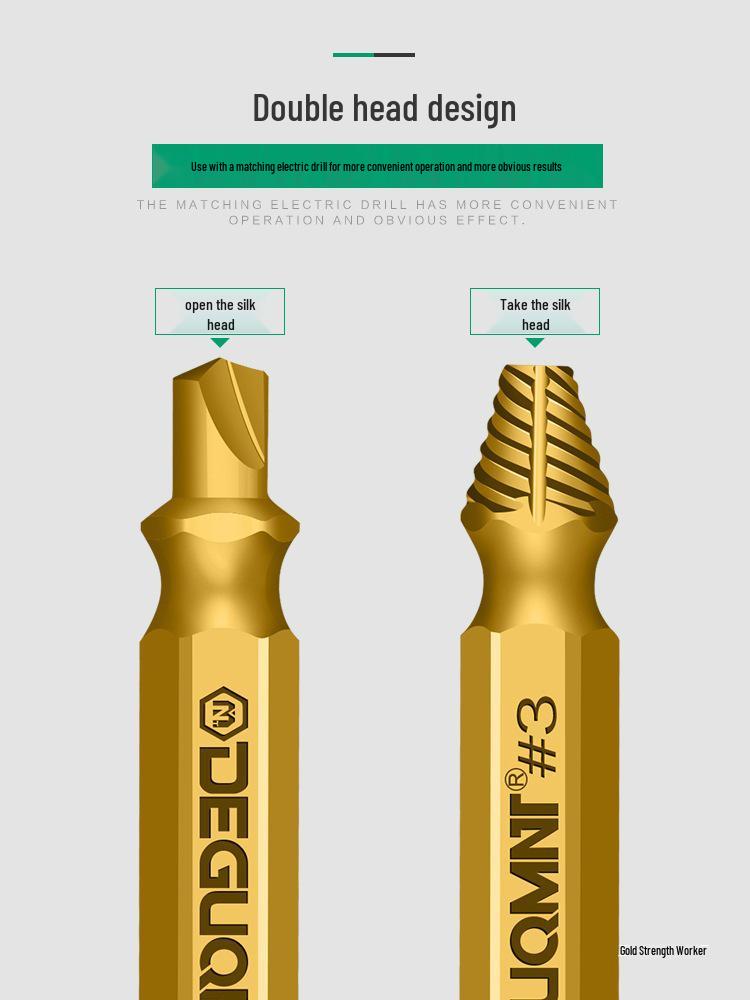 Menayt® Deutsches Schrauben- und Gewindeausdreher-Werkzeug