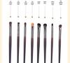 14-Piece Animal Hair Makeup Brush Set - Skin-Friendly Wool Powder Brushes