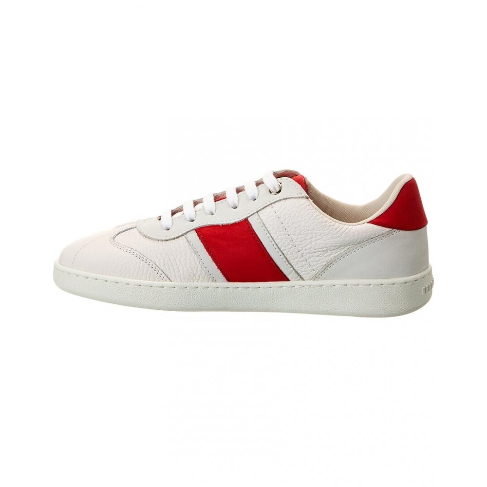 Salvatore Ferragamo Ferragamo Achille Leather Sneaker White