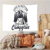 Happy CCampers Tapestry Customizable Tapestries Of Various Styleswall Hangings Celebrity Photo Printingwall Hangings