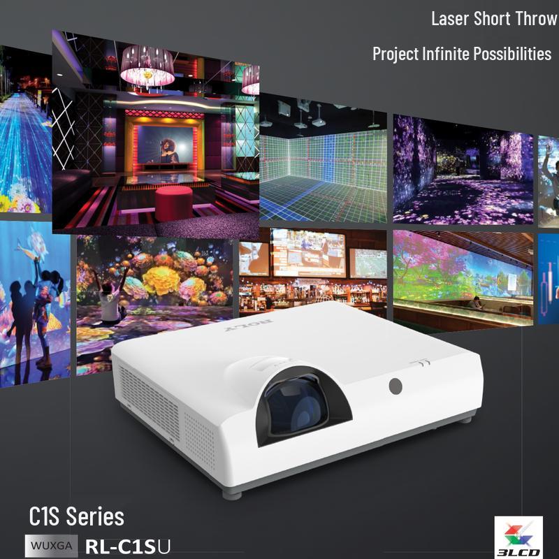 

ROLY RL-C1SU 3LCD Laser Projector (CN version)