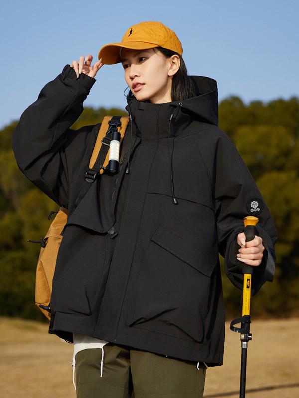 2025 Men's Three-in-One Waterproof Windproof Hiking Jacket