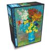1014 Piece Jigsaw Puzzle - Flowers In a Blue Vase, Popular Korean Puzzle