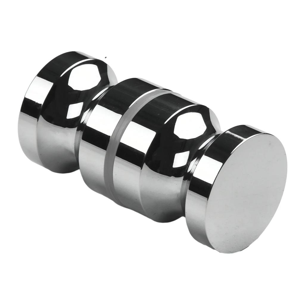 30mm Stylish Single Hole Glass Door Handle For Wine Cabinets - 304 Stainless Steel And Aluminum Alloy Construction Accessories