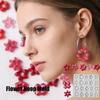 Five Petals Flower Earring Mould Crafted From Food Grade Silicone For Jewelry Crafting And Customes Creation