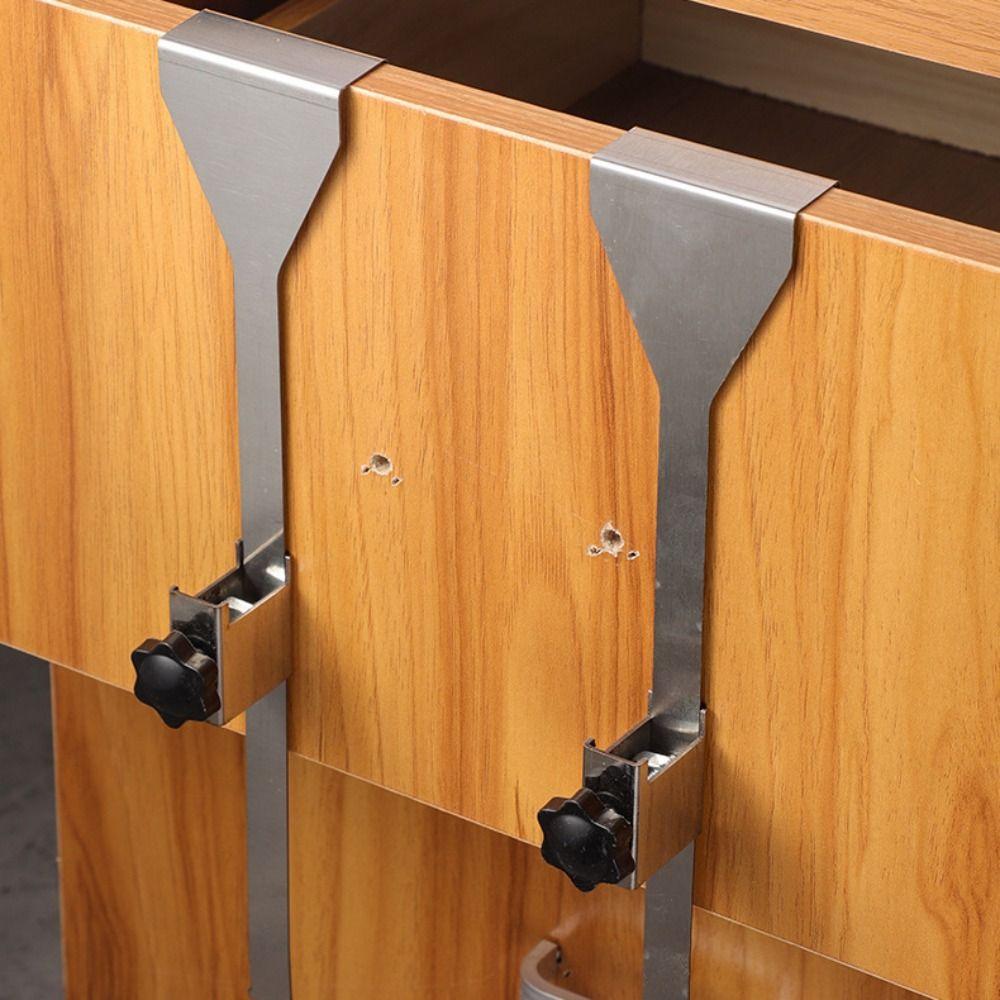 

Rustproof Drawer Auxiliary Installation Tool Professional Accessories срібний