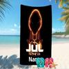 Customizable personalized beach towels Jul rapper themed designs.Suitable for the beach, yoga, sports;ideal as beach accessories