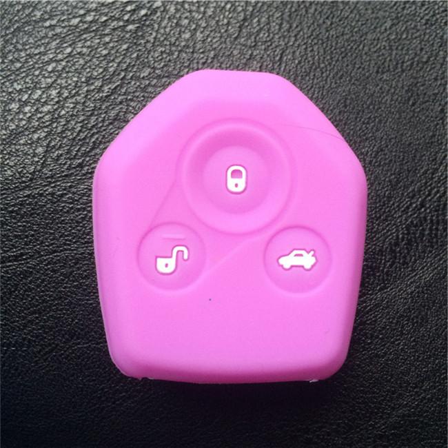 12color silicone rubber car key cover case for subaru Legacy Forester Outback Impreza Liberty B9 Tribeca Baja 3button key
