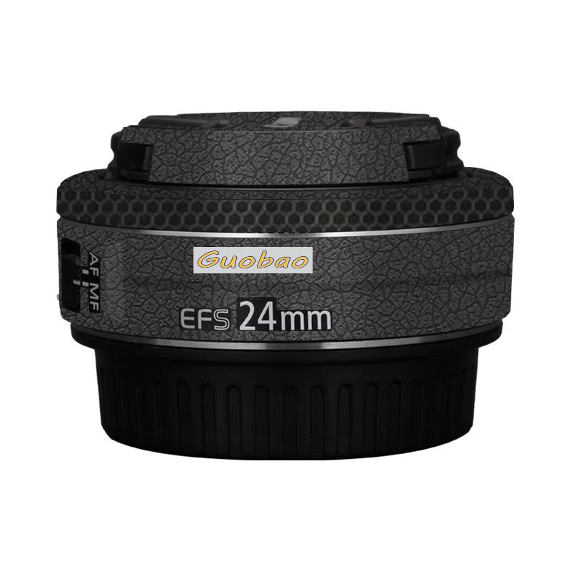 For Canon EF-S 24mm F2.8 STM Lens Decal Skin for Canon EF-S24 F2.8 Lens Cover Film 24 2.8 Protective Sticker for canon 24mm 2.8