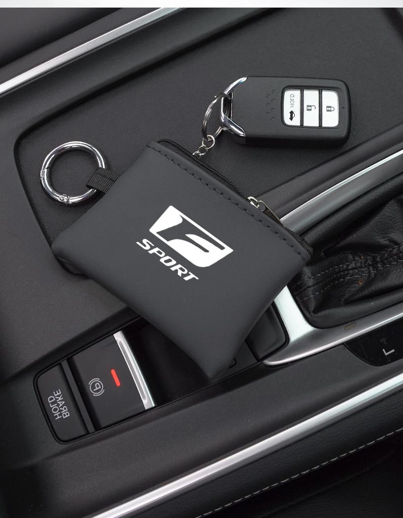 Kožené pouzdro na klíče od auta Klíčenka Mini úložná taška Příslušenství Pro Lexus F SPORT ES RX NX LS UX LM LX GX LC RZ IS CT GS RC HS SC LBX