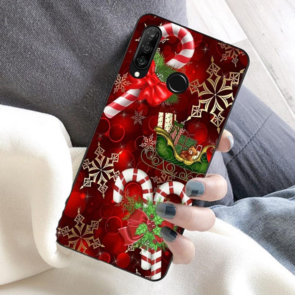Merry Chrismas Phone Case For Huawei Honor 10 Lite 9 20 7A Pro 9X Pro 30 Pro 50 Pro 60 Pro 70 Pro Plus