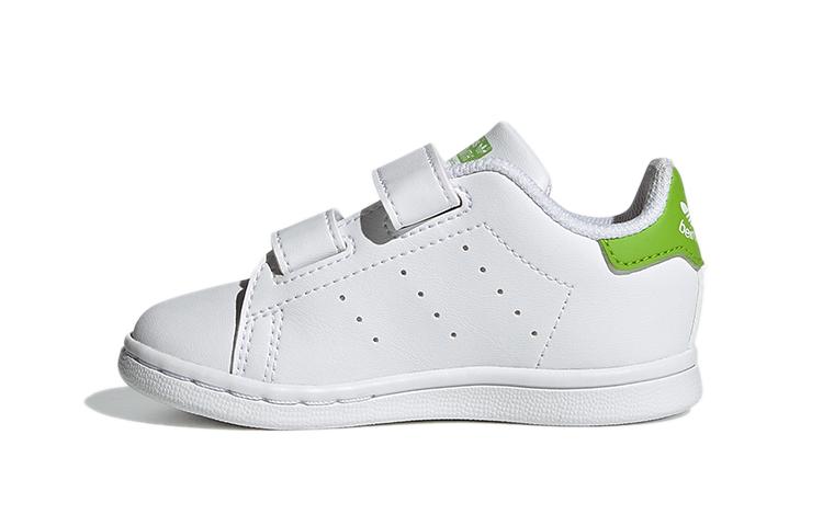 

Kermit The Frog x Adidas Originals Stan Smith Cf I Low top Skateboard Shoes White Green Infant And Toddler FZ1156 19