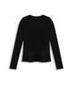 Eobiheomjeu Bb Soft Slim Long Sleeve T-Shirt Abh355-101 Black