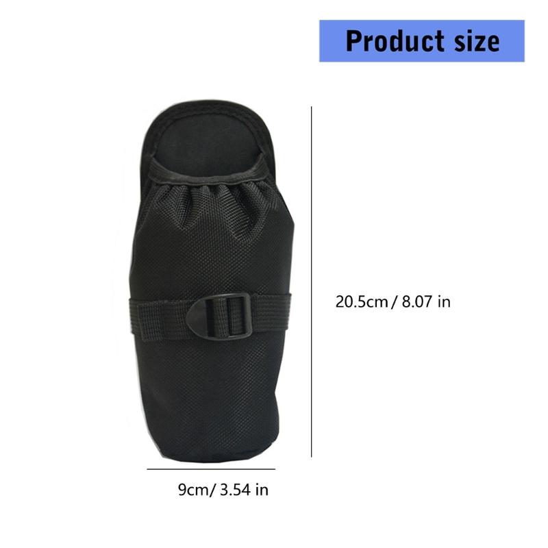 Outdoor Camping Water Bottle Holder Oxford Cloth Bottle Carriers Bag for Hiking, Camping, Fishing Bottle Accessory