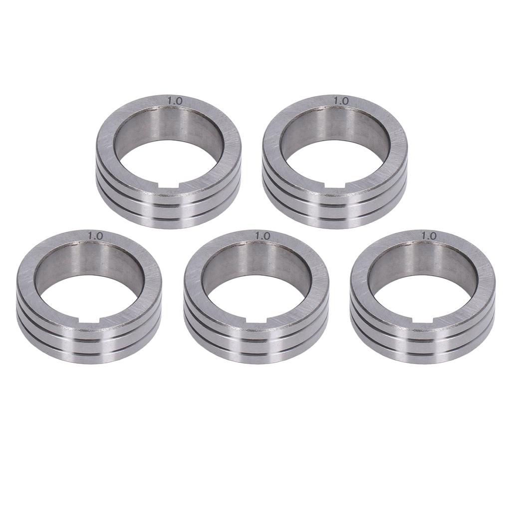 5Pcs Welder Wire Feed Roller 0.8‑1.0mm Groove Feeding Guide Wheel for BINZEL Welding Machine