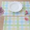 Japanese-style Simple Printing Small Fresh Western Placemat Table Mat Coaster Bowl Mat Woven Anti-scalding Insulation Mat Teslin Placemat