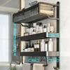 Space Aluminum No-Drill Bathroom Storage Shelf