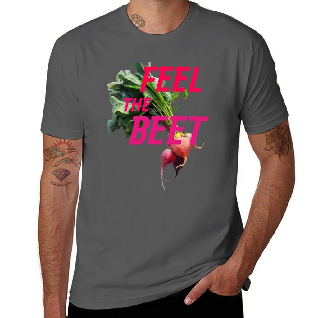 Feel The Beet Tshirt Casual Loose Fit Summer Tee Shirt